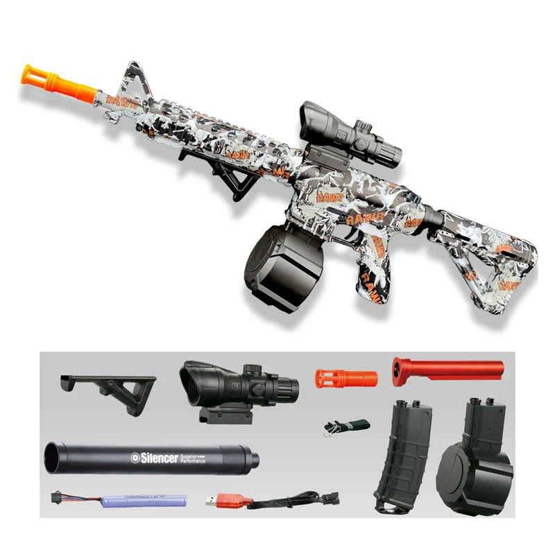 WaveFire 2025 – M416 Fast-Reload Gel Shooter