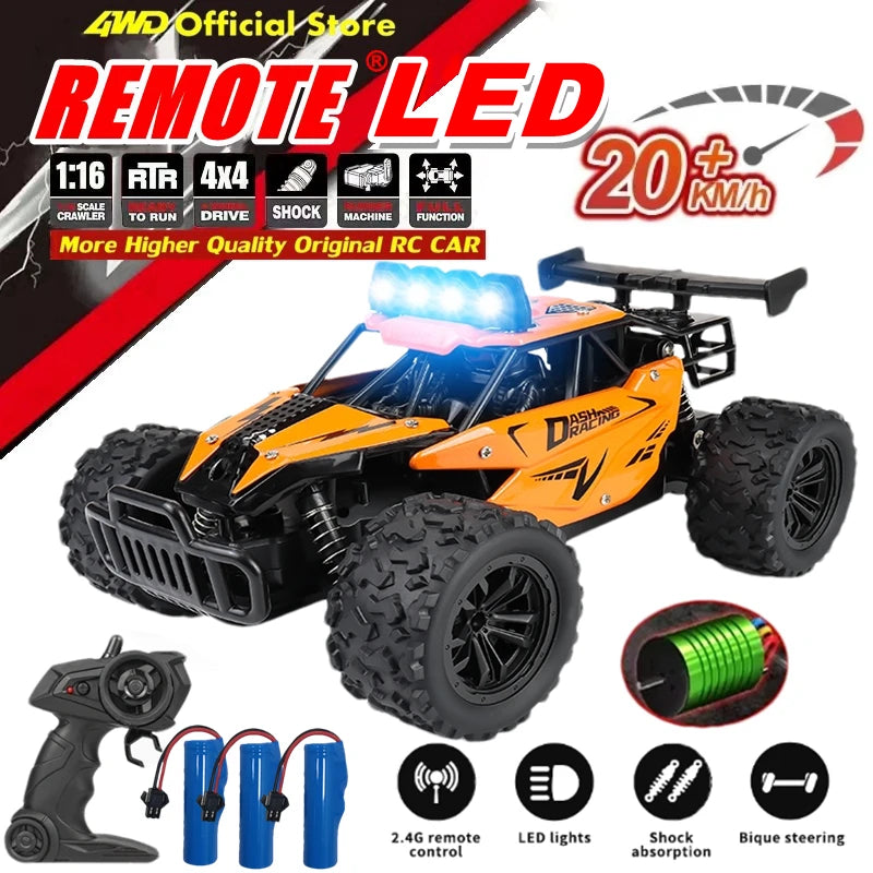RDC22 Drift Off-Road Metal RC Car – Ultimate Speed & Durability