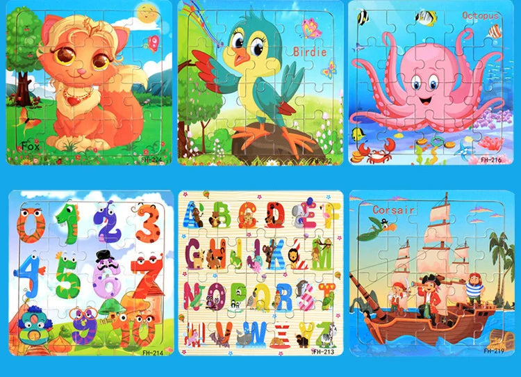 3D Wooden Puzzle – skxnier