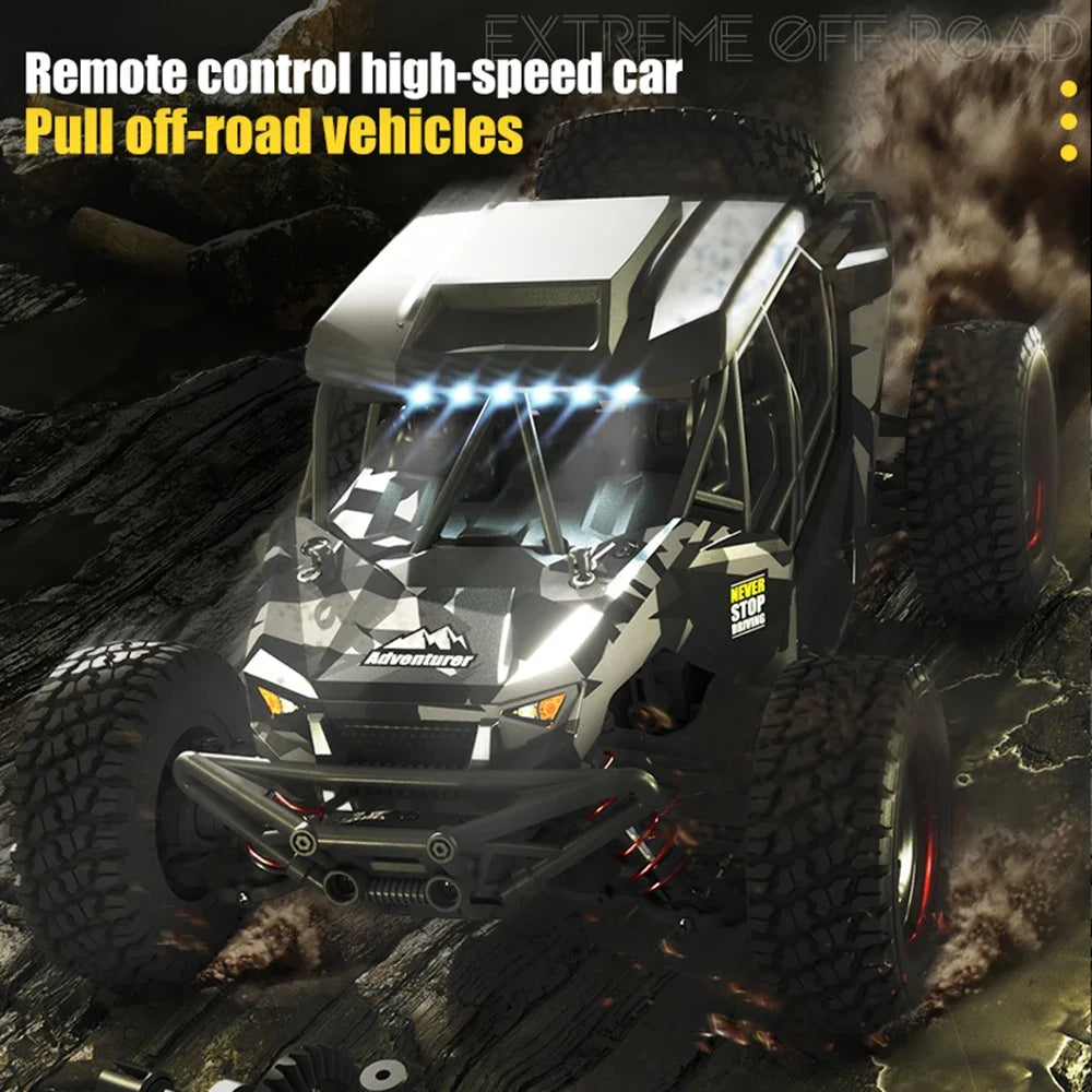 Premium 1:16 50KM/H RC Drift Off-Road Monster Truck LED Haute Vitesse - RCM50