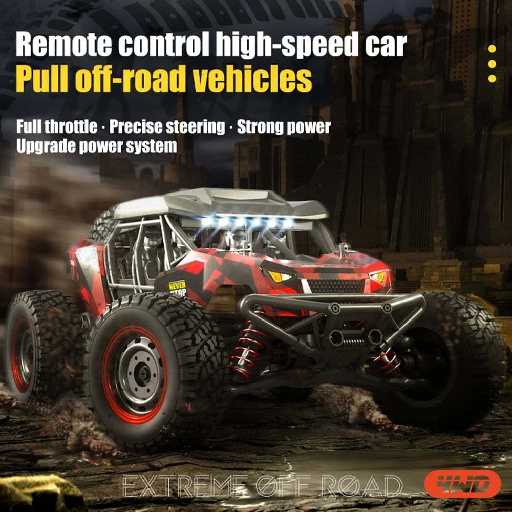 Premium 1:16 50KM/H RC Drift Off-Road Monster Truck LED Haute Vitesse - RCM50