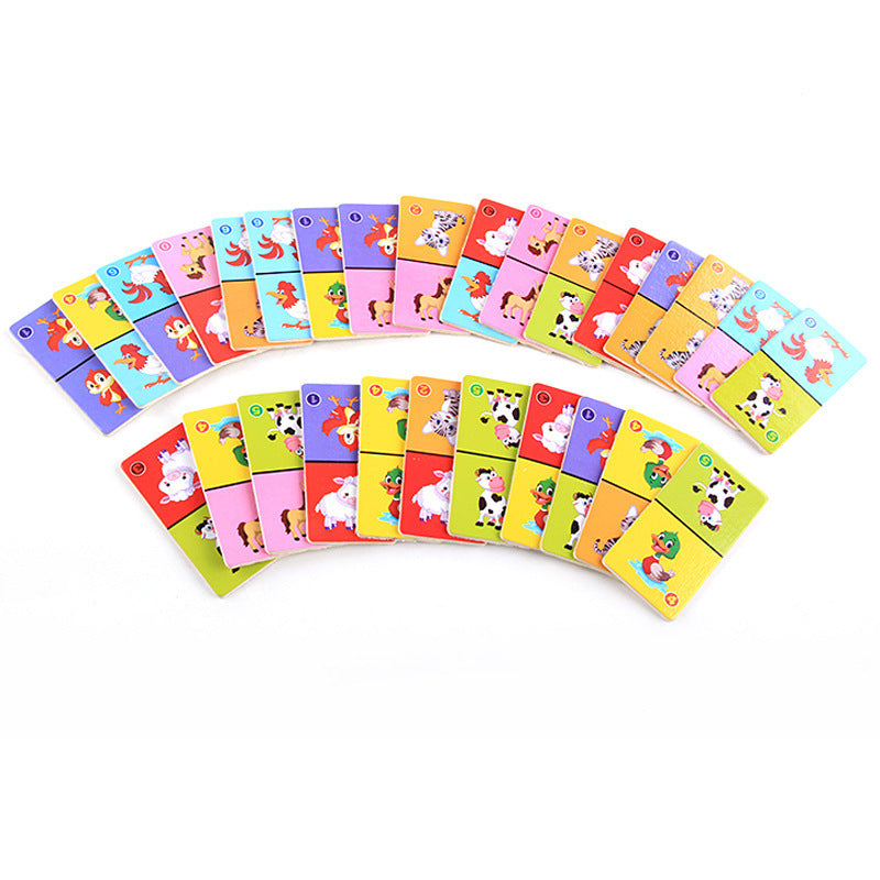TimberTales – JSKT12 Interactive Wooden Dominoes