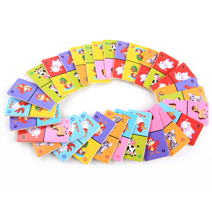 TimberTales – JSKT12 Interactive Wooden Dominoes