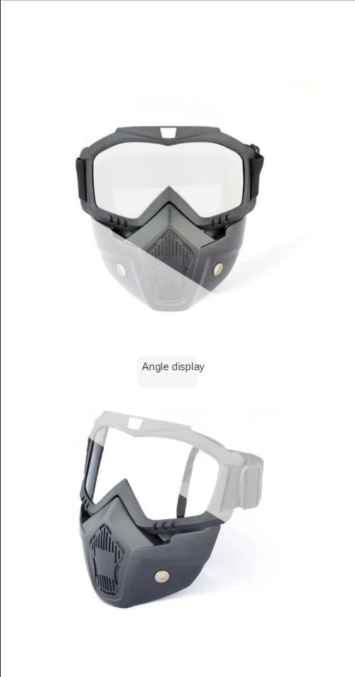 PowerShield 2025 – Soft EVA Gel Mask for Battles
