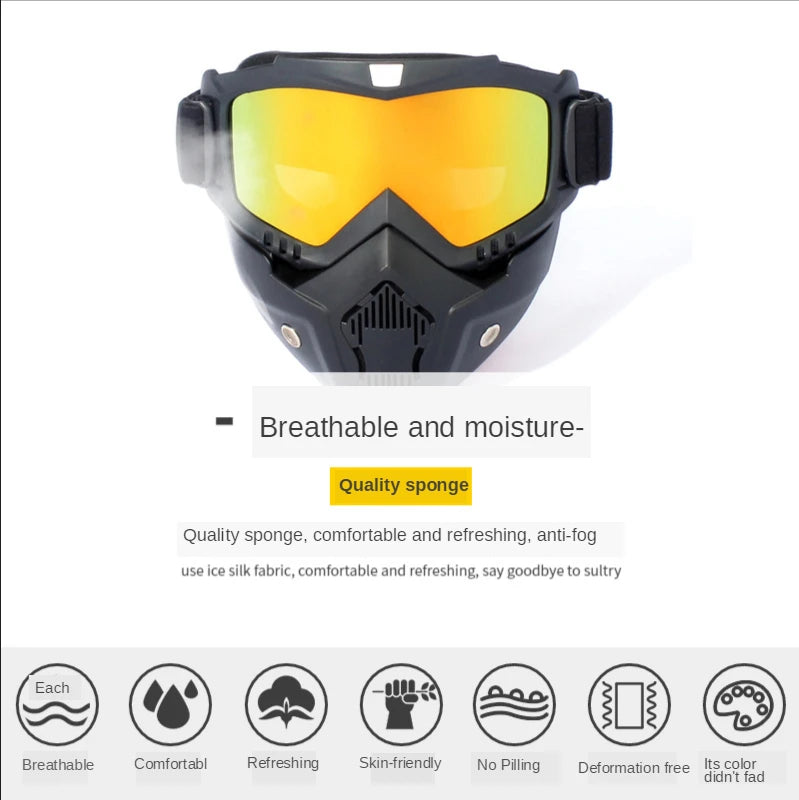PowerShield 2025 – Soft EVA Gel Mask for Battles