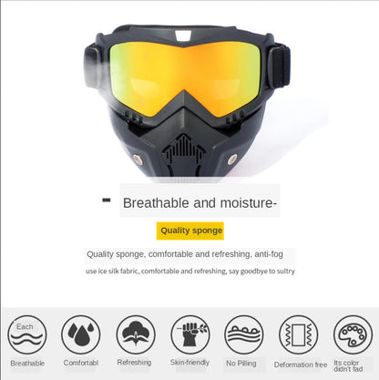 PowerShield 2025 – Soft EVA Gel Mask for Battles
