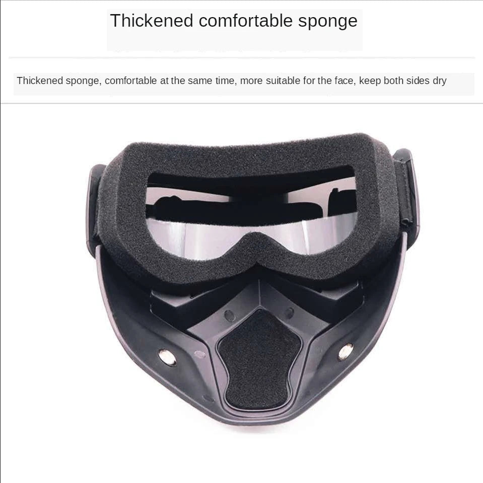 PowerShield 2025 – Soft EVA Gel Mask for Battles