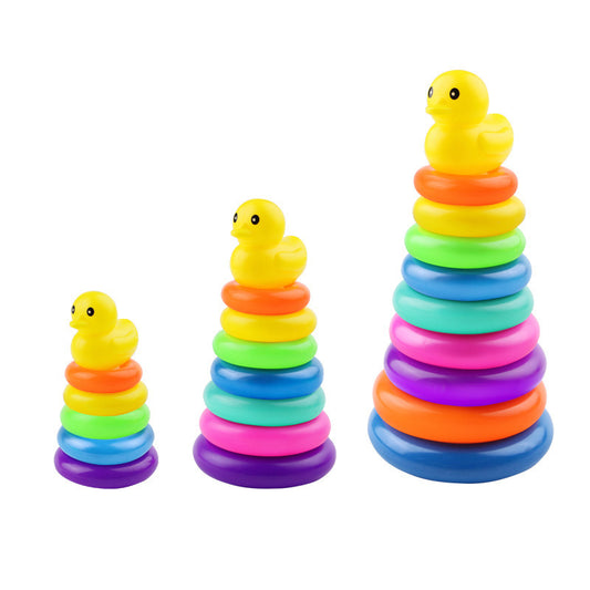 Premium Tour à Boules Montessori Plastique Jouet Éducatif Empilable Jeu de Développement Montessori Pour Bébés 1-3 Ans