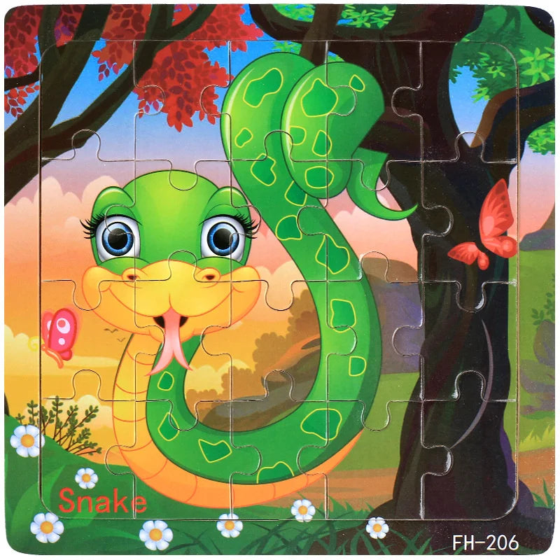3D Wooden Puzzle – skxnier