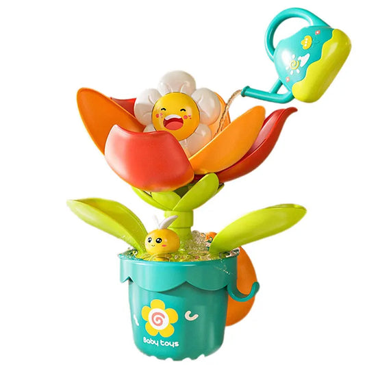 Jouet de Bain Roue à Eau Forme Canard/Fleur - JSKT4