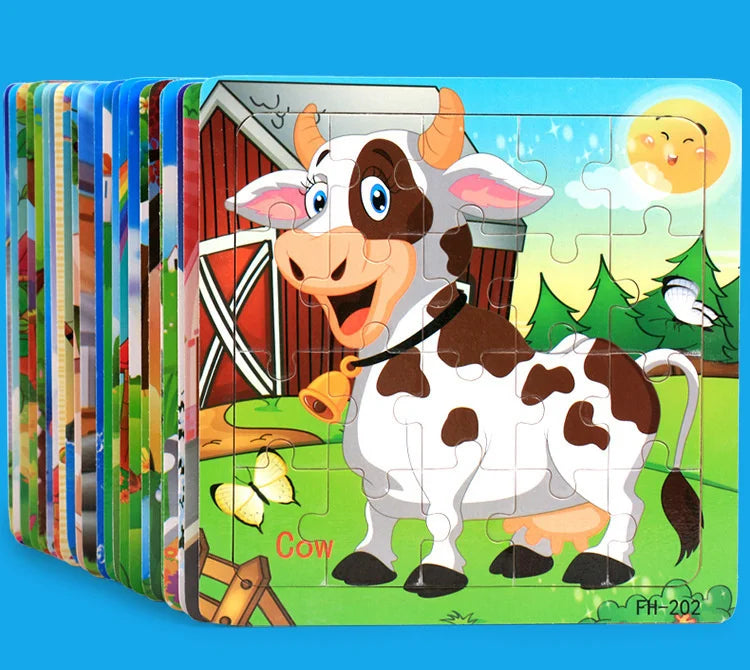 3D Wooden Puzzle – skxnier