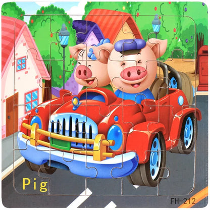 3D Wooden Puzzle – skxnier