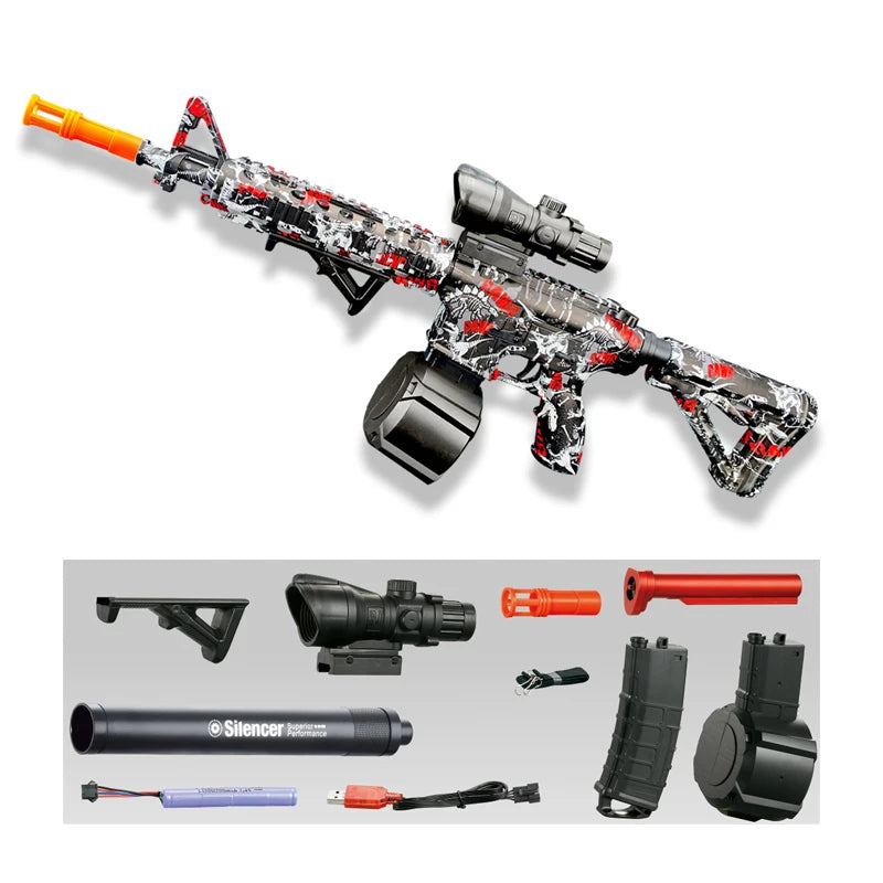 WaveFire 2025 – M416 Fast-Reload Gel Shooter