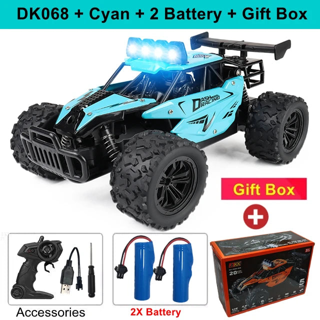 RDC22 Drift Off-Road Metal RC Car – Ultimate Speed & Durability
