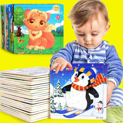 3D Wooden Puzzle – skxnier