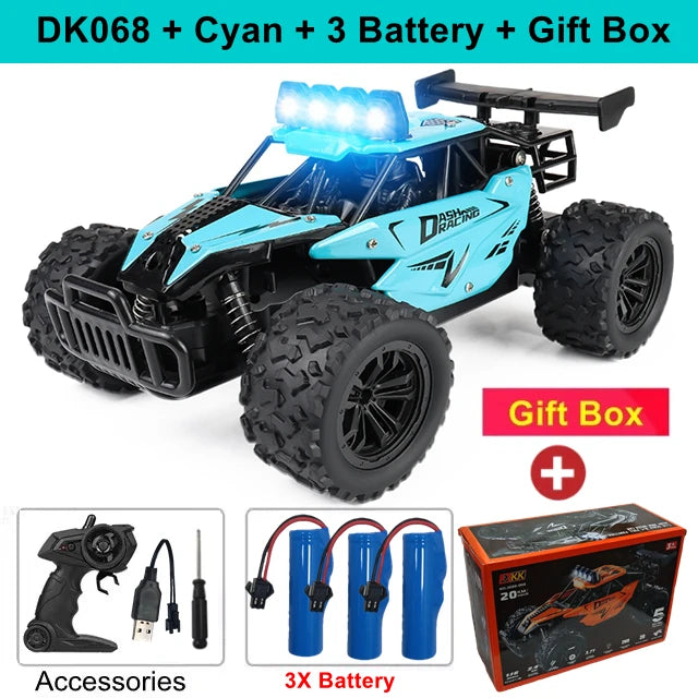RDC22 Drift Off-Road Metal RC Car – Ultimate Speed & Durability