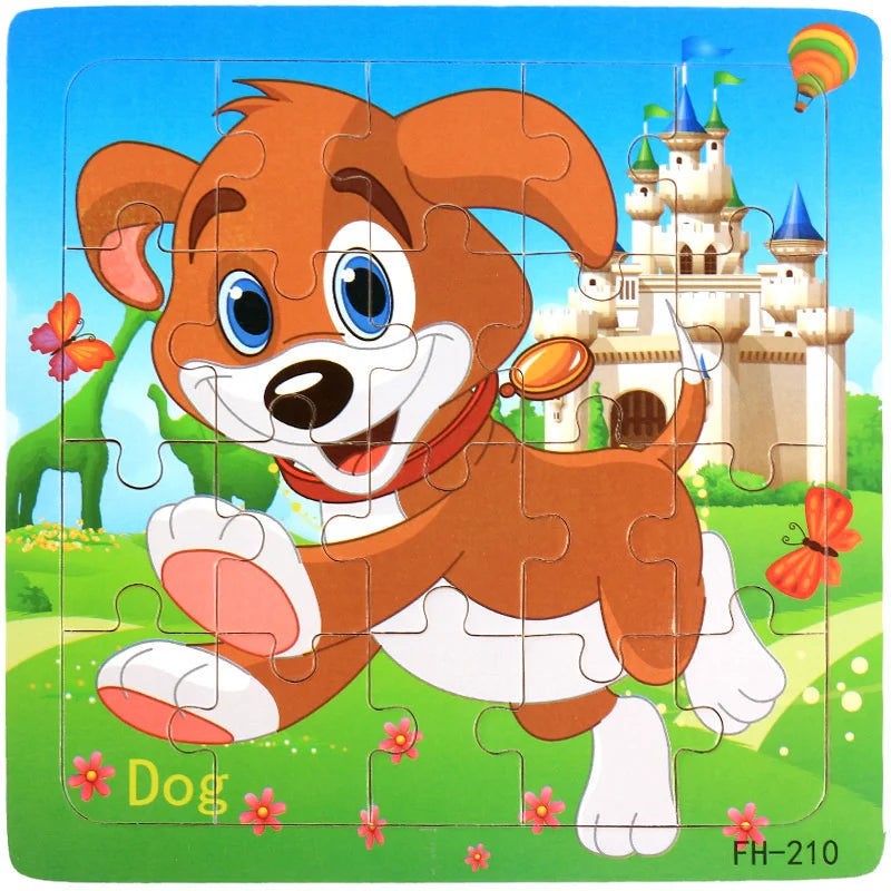 3D Wooden Puzzle – skxnier