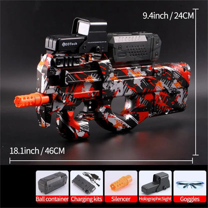 GelFury 2025 – P90 High-Speed Splash Ball Rifle