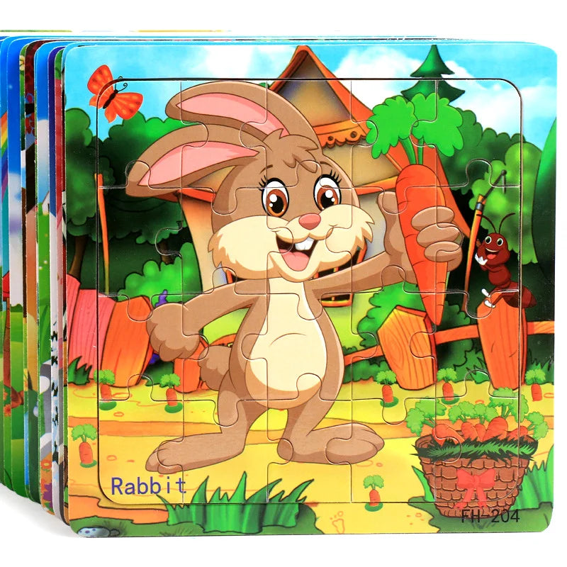 3D Wooden Puzzle – skxnier