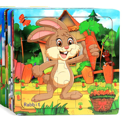 3D Wooden Puzzle – skxnier