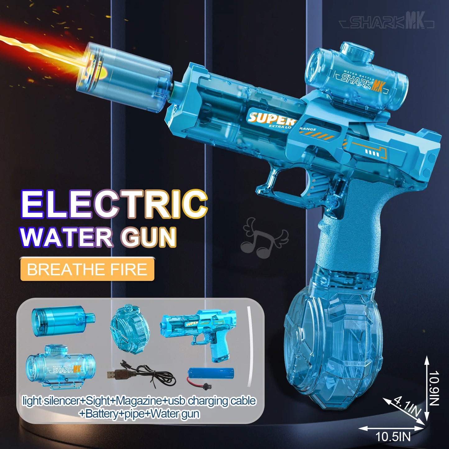 WaveStrike 2025 – FX30 Continuous Flame Water Cannon