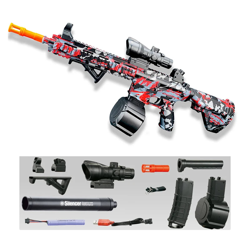 WaveFire 2025 – M416 Fast-Reload Gel Shooter