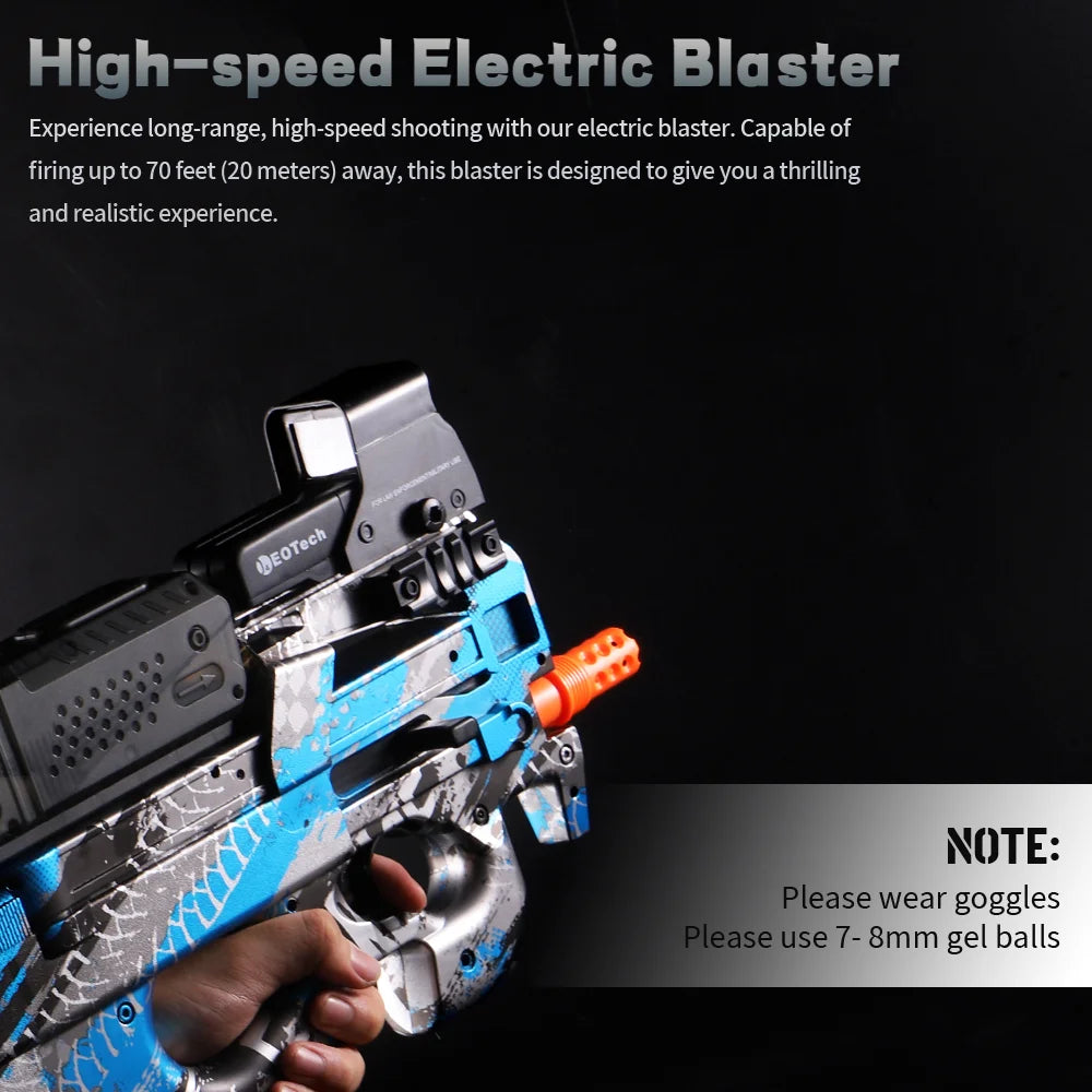 GelFury 2025 – P90 High-Speed Splash Ball Rifle