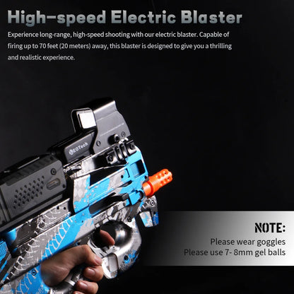 GelFury 2025 – P90 High-Speed Splash Ball Rifle