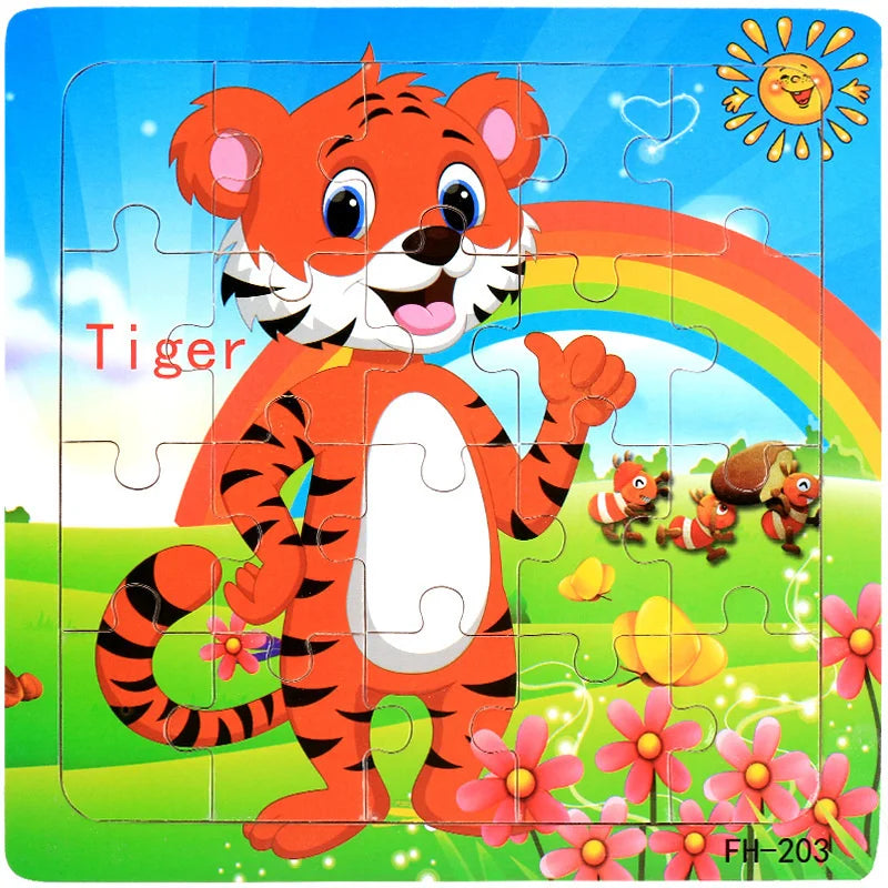 3D Wooden Puzzle – skxnier