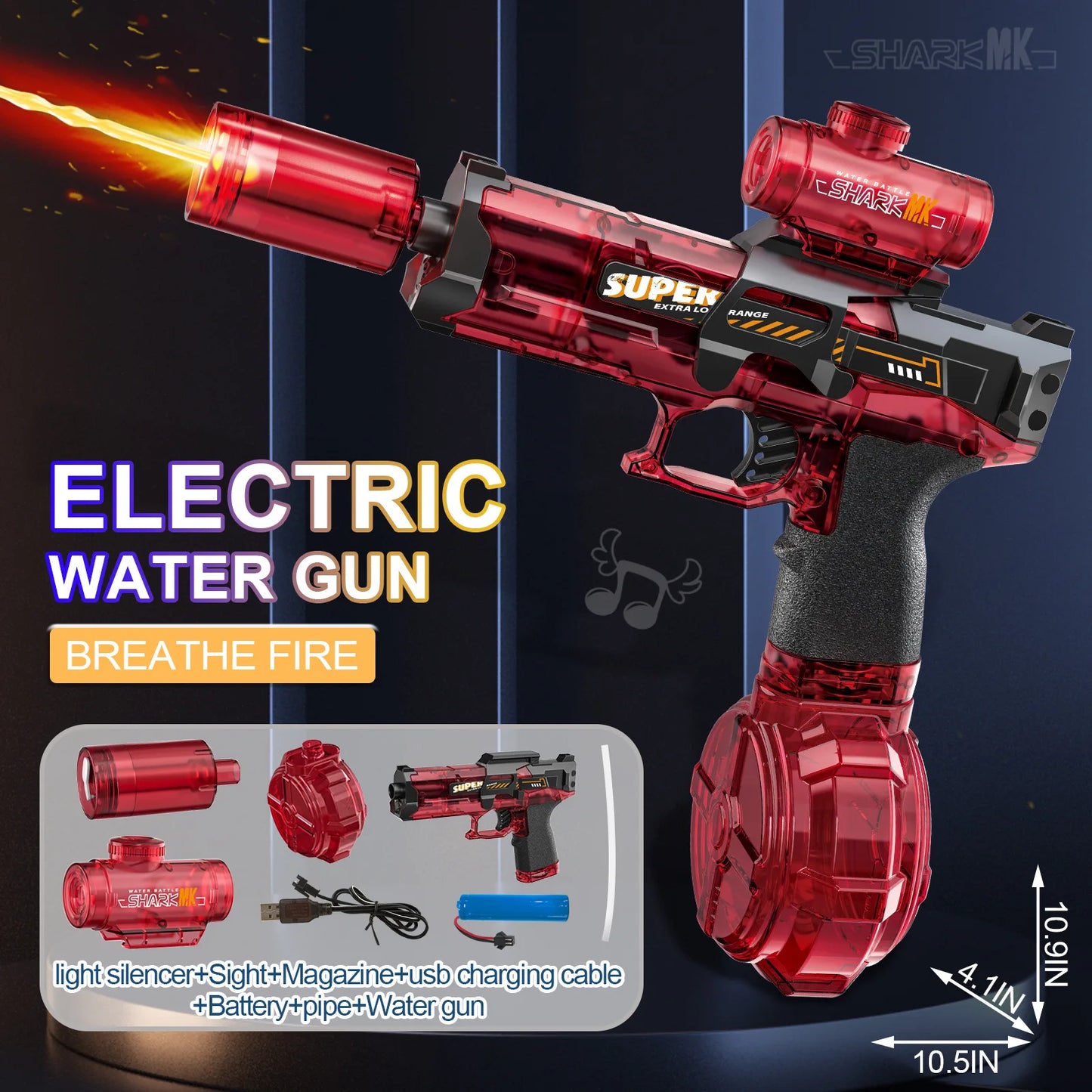 WaveStrike 2025 – FX30 Continuous Flame Water Cannon