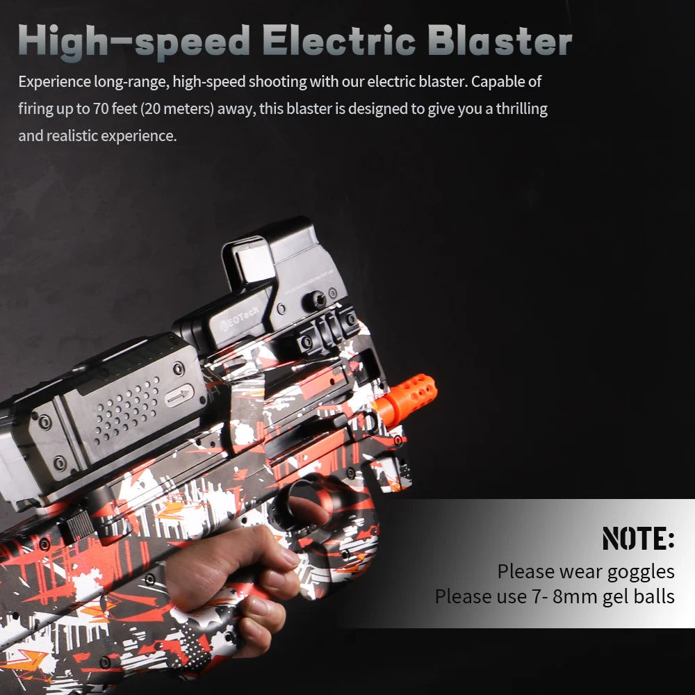 GelFury 2025 – P90 High-Speed Splash Ball Rifle
