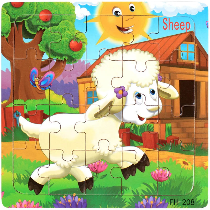 3D Wooden Puzzle – skxnier