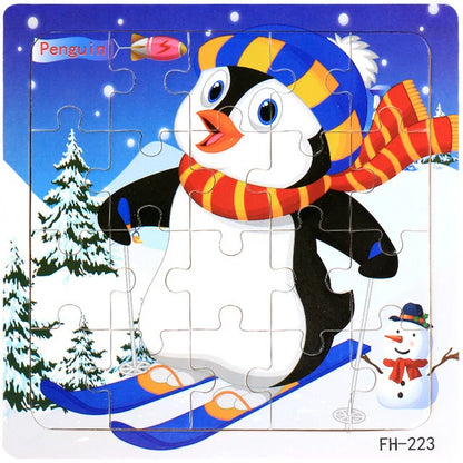 3D Wooden Puzzle – skxnier