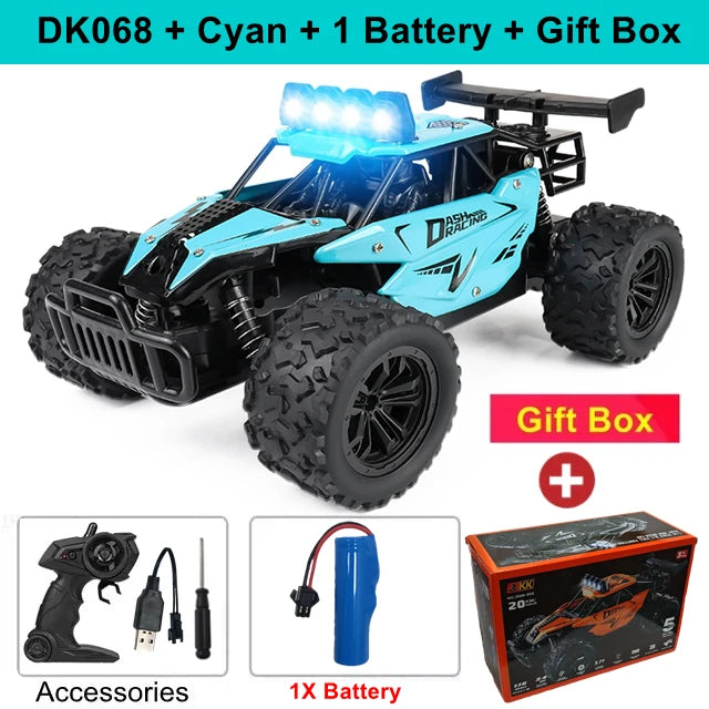 RDC22 Drift Off-Road Metal RC Car – Ultimate Speed & Durability