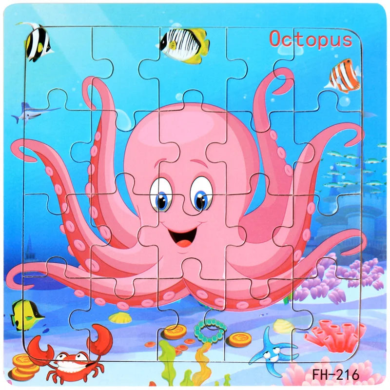 3D Wooden Puzzle – skxnier