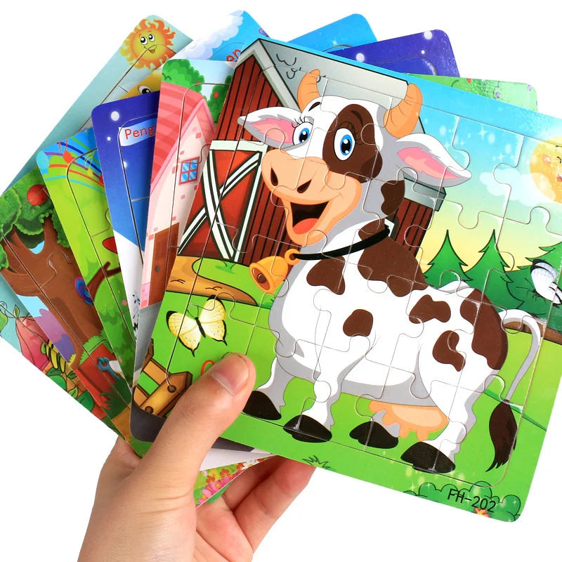 3D Wooden Puzzle – skxnier